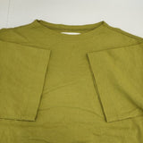MHL. WA-SHI COTTON JERSEY 和紙 595-5168506 半袖Ｔシャツ カットソー 25SS ライトグリーン レディース エムエイチエル【中古】6-0615S∞