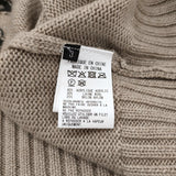 s'yte Yohji Yamamoto 7G WOOL-BLEND INTARSIA CROW-PATTERN PULLOVER セーター ニット 25AW ベージュ メンズ サイトヨウジヤマモト【中古】6-0407T♪