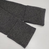sacra BOILED LAMBWOOL RIB TOP 定価38500円 124635081 サイズ38 リブ ウール セーター ニット グレー レディース サクラ【中古】6-0917T∞