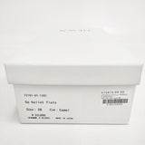 HEWN ヒューン スクエアトゥバレエシューズ 定価33000円 サイズ38 バレエシューズ ブラウン レディース【中古】6-0423G◎