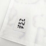pot and tea 新品 ランチョンマット 花柄 その他雑貨 ホワイト レッド レディース ポットアンドティー【中古】6-0521G◎
