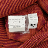 ISSEY MIYAKE A-POC INSIDE IM03KA511 サイズ2 ナイロン コットン ニット トレンチコート レッド オレンジ レディース イッセイミヤケ【中古】6-0418M♪