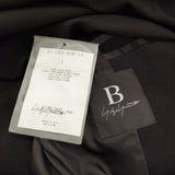 B Yohji Yamamoto 断ち切り リバーシブル 定価136000円 NV-C53-808 サイズ1 コート ブラック ホワイト レディース ビーヨウジヤマモト【中古】6-0418T♪