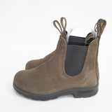 BLUNDSTONE スウェード UK3 サイドゴア ブーツ ブラウン レディース ブランドストーン【中古】6-0605G◎