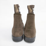 BLUNDSTONE スウェード UK3 サイドゴア ブーツ ブラウン レディース ブランドストーン【中古】6-0605G◎