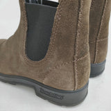 BLUNDSTONE スウェード UK3 サイドゴア ブーツ ブラウン レディース ブランドストーン【中古】6-0605G◎