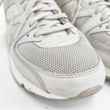 NIKE AIR MAX COMMAND エア マックス コマンド 24.5cm 定価15730円 97690-018 スニーカー ホワイト ライトグレー レディース ナイキ【中古】6-0605G◎