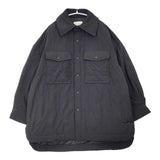 manon QUILT OVER SHT JKT サイズ0 定価30800円 MNN-JK-048 中綿 キルティングジャケット ブラック レディース マノン【中古】6-1005T∞