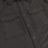 manon QUILT OVER SHT JKT サイズ0 定価30800円 MNN-JK-048 中綿 キルティングジャケット ブラック レディース マノン【中古】6-1005T∞