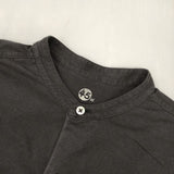 45R/45rpm 後染シャンクリーングーグーシャツ サイズ3 チュニック ブラック レディース フォーティーファイブアールピーエム【中古】6-0830M∞
