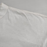 45R/45rpm ワイドシルエット コットン100％ 日本製 サイズ0 半袖Ｔシャツ カットソー ホワイト レディース フォーティーファイブアールピーエム【中古】6-0609S△