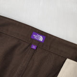THE NORTH FACE PURPLE LABEL Chino Wide Tapered Field Pants 定価25300円 N24FC076 パンツ ブラウン メンズ ザノースフェイスパープルレーベル【中古】6-0610G∞