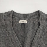IENA カシミア混コクーンカーディガン 定価20900円 カーディガン グレー レディース イエナ【中古】6-0930T∞