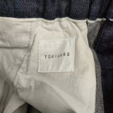 Toujours Easy Field Trousers イージーフィールドトラウザーズ サイズ3 デニムパンツ ネイビー レディース トゥジュー【中古】6-0418G♪