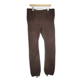 Toujours 泥染め スウェット 裏毛 パンツ ブラウン レディース トゥジュー【中古】6-0723T∞