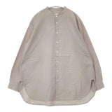 Toujours コットン サイズ2 日本製 長袖シャツ ベージュ レディース トゥジュー【中古】6-0723M∞