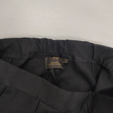 SI-HO SUP ホイップツイルドレスパンツ SP-206 センタープレススラックス 日本製 サイズ2 パンツ ブラック レディース シーホースプ【中古】6-0802G∞