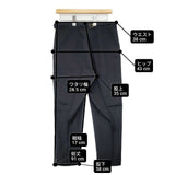 SI-HO SUP ホイップツイルドレスパンツ SP-206 センタープレススラックス 日本製 サイズ2 パンツ ブラック レディース シーホースプ【中古】6-0802G∞