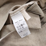 nest Robe ブラックリネン ボタンサロペット 01233-1403 オーバーオール サロペット 23SS ベージュ レディース ネストローブ【中古】6-0521M∞