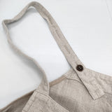 nest Robe 01224-1295 ブラックリネン起毛 オーバーオール サロペット ベージュ レディース ネストローブ【中古】6-1005T∞