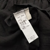 nest Robe コットン×リネンドッキングワンピース 定価27500円 01242-1519 ワンピース ブラック レディース ネストローブ【中古】6-0520M∞
