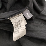 nest Robe リネンギャザースカート 01195-1171-7 製品染め ロングスカート ブラック レディース ネストローブ【中古】6-0521M∞