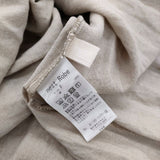nest Robe リネンギャザースカート 01195-1171-10 ロングスカート ベージュ レディース ネストローブ【中古】6-0521M∞