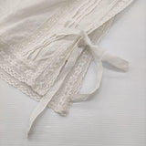 nest Robe リネン×レース タッカーベスト 01231-1006 ベスト ベージュ レディース ネストローブ【中古】6-0521M∞