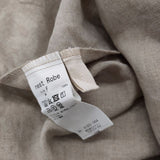 nest Robe リネンサイドギャザーチュニック 01223-1054 ワンピース ベージュ レディース ネストローブ【中古】6-0521M∞