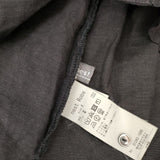 nest Robe リネンレースサイドギャザー2wayブラウス 01243-1098 ブラウス シャツ 24AW ブラック レディース ネストローブ【中古】6-0711M∞