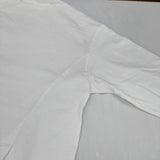 nest Robe/UpcycleLino サイドスリット刺繍プルオーバー 01241-1501 長袖Ｔシャツ カットソー ロンＴ ホワイト レディース ネストローブ/アップサイクルリノ【中古】6-0711M∞