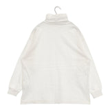 UpcycleLino BASIC 天竺長袖ビッグタートル nest Robe 600225-7034 長袖Ｔシャツ カットソー ロンＴ ホワイト レディース アップサイクルリノ【中古】6-0711M∞