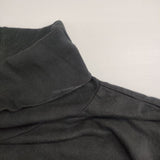 UpcycleLino BASIC 天竺長袖ビッグタートル 600225-7034 nest Robe 長袖Ｔシャツ カットソー ロンＴ ブラック レディース アップサイクルリノ【中古】6-0723M∞
