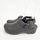 dansko INGRID イングリッド 238020202 サイズ38 レザー シューズ・靴 ブラック レディース ダンスコ【中古】6-0605G◎