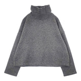 nest Robe ウールアンゴラ起毛タートルプルオーバー 01244-1168 セーター ニット グレー レディース ネストローブ【中古】6-1005T∞