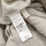 nest Robe リネン天然染めウエスト切り替えワンピース 01231-1014 ワンピース 23SS ベージュ レディース ネストローブ【中古】6-0521M∞