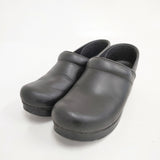 dansko Professional・Black Oiled プロフェッショナル ブラックオイルド シューズ 定価28600円 39 シューズ・靴 ブラック レディース ダンスコ【中古】6-0423G◎