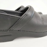 dansko Professional・Black Oiled プロフェッショナル ブラックオイルド シューズ 定価28600円 39 シューズ・靴 ブラック レディース ダンスコ【中古】6-0423G◎