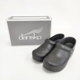 dansko Professional・Black Oiled プロフェッショナル ブラックオイルド シューズ 定価28600円 39 シューズ・靴 ブラック レディース ダンスコ【中古】6-0423G◎