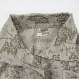OUTIL ROBE CHABLIS ジャガード プルオーバー シャツワンピ ワンピース 2023 グレー カーキ レディース ウティ【中古】6-0521M∞
