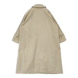 ROBE de PEAU コットン 日本製 ステンカラーコート ベージュ レディース ローブデポー【中古】6-0723M∞