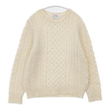 James Charlotte ウール イギリス製 英国製 サイズS セーター ニット アイボリー レディース ジェイムスシャルロット【中古】6-0930T∞