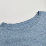 JOURNAL STANDARD LUXE カシミヤ ワイドプルオーバー 定価22000円 セーター ニット 25AW ライトブルー レディース ジャーナルスタンダード ラックス【中古】6-0414T♪
