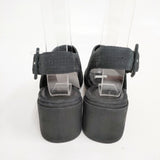ecco 未使用品 SHAPE 35 BLOCK SANDAL サンダル ブラック レディース エコー【中古】6-0422S◎