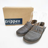 trippen BERBER メッシュ レザー サイズ36 シューズ・靴 グレージュ レディース トリッペン【中古】6-0422G◎