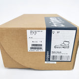 trippen NELE ムートン サイドジップ レザー サイズ37 ブーツ ブラック レディース トリッペン【中古】6-0808T◎