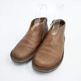 trippen PUMPS サイドジップ スリッポン レザー 36 シューズ・靴 ブラウン レディース トリッペン【中古】6-0422G◎