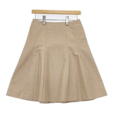 49AV.junko shimada 定価24000円 日本製 総柄 スカート ベージュ レディース ジュンコシマダ【中古】6-0606M∞