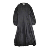 CLANE FRONT ZIP BALLOON ONEPIECE 15112-5132 バルーン ワンピース ブラック レディース クラネ【中古】6-0711M∞