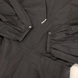 CLANE FRONT ZIP BALLOON ONEPIECE 15112-5132 バルーン ワンピース ブラック レディース クラネ【中古】6-0711M∞